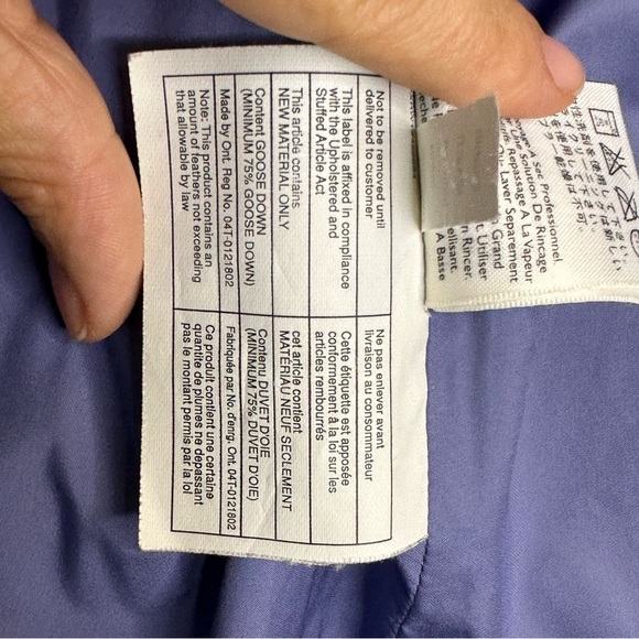 Eddie Bauer Men's Blue Down Puffer Weatheredge Vest Size L - Picture 11 of 11